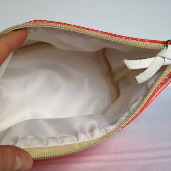 AUDREY & LEWIS Eco Friendly Cosmetic Toiletry Bag Australian Organic Geometric - Picture 5 of 6